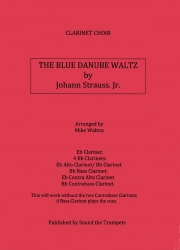 美しく青きドナウ  (クラリネット九重奏）【The Blue Danube Waltz】