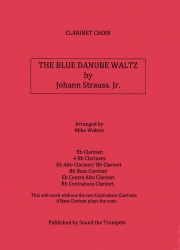 美しく青きドナウ  (クラリネット九重奏）【The Blue Danube Waltz】