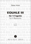 Equal III（ディーター・アッカー）(バスーン四重奏)