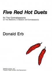 5 Red Hot Duets　(コントラバスーンニ重奏)【5 Red Hot Duets】