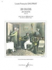 20のデュオ・Op. 14（ルイ＝フランソワ・ドープラ）　(ホルンニ重奏)【20 Duos, Op. 14】