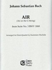 G線上のアリア　(ホルン四重奏)【Air On The G String】