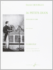 16の小さなデュエット（ダニエル・ブルグ）(ホルンニ重奏)【16 Petits Duos】