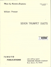 7つのトランペット・デュエット  (ウィリアム・プレッサー) (トランペットニ重奏）【7 Trumpet Duets】