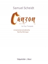 カンツォン  (ザムエル・シャイト)  (トランペット四重奏）【Canzon】