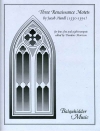 3つのルネサンス・モテット（ヤーコプ・ハンドル）  (トランペット四～八重奏）【Three Renaissance Motets】