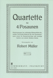 Selected Quartets Heft 3  (トロンボーン四重奏)【Selected Quartets Heft 3】