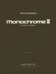 モノクローム・No.2（ピーター・シッケル）  (トロンボーン七重奏)【Monoschrome II】