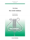 6人の小さなインディアンズ　 (打楽器六重奏)【Six Little Indians】