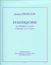 ステージエスキス（ジャック・ドゥレクリューズ）　 (打楽器ニ重奏)【Stagesquisse】