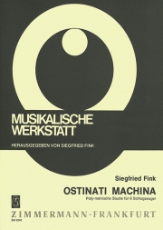 オスティナティ・マチナ　 (打楽器六重奏)【Ostinati machina】