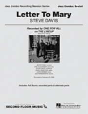 レター・トゥ・メアリー（スティーヴ・デイヴィス）（ジャズコンボ）【Letter to Mary】
