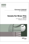 金管三重奏の為のソナタ（ジョヴァンニ・ガブリエリ）(金管三重奏＋オルガン)【Sonata For Brass Trio (1615)】