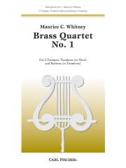 金管四重奏・No.1（モーリス・ホイットニー）(金管四重奏)【Brass Quartet #1】