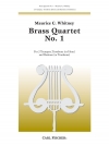 金管四重奏・No.1（モーリス・ホイットニー）(金管四重奏)【Brass Quartet #1】
