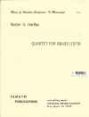 金管四重奏曲（ウォルター・Ｓ・ハートリー）(金管四重奏)【Quartet for Brass 1979】