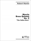 倒れた英雄 （スコアのみ） (金管五重奏)【Mercia Brass Quintet No. 9 / The Fallen Hero】
