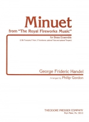 「王宮の花火の音楽」よりメヌエット  (ヘンデル) (金管五重奏)【Minuet From The Royal Fireworks Music】