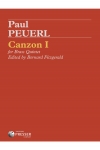 カンツォーナ・1（パウル・ポイエルル）  (金管五重奏)【Canzon I】