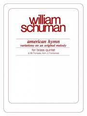 アメリカ聖歌  (ウィリアム・シューマン)   (金管五重奏)【American Hymn】