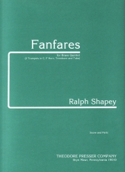 ファンファーレ（ラルフ・シェイピー） (金管五重奏)【Fanfares】