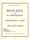 ソナタ  (金管五重奏)【Sonata】