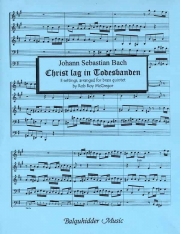 キリストは死の床につけり（バッハ）  (金管五重奏)【Christ Lag In Todesbanden】
