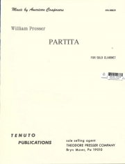 オルガンと金管五重奏の為のパルティータ  (金管五重奏＋オルガン)【Partita For Organ and Brass Quintet】