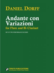 アンダンテと変奏曲　(木管ニ重奏)【Andante Con Variazioni】