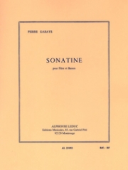 フルートとバスーンの為のソナチネ（ピエール・ガベーユ）(木管ニ重奏)【Sonatine】