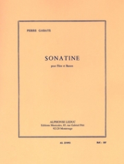 フルートとバスーンの為のソナチネ（ピエール・ガベーユ）(木管ニ重奏)【Sonatine】