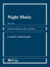 ナイト・ミュージック・Op.109　(木管ニ重奏＋ピアノ)【Night Music, Op. 109】