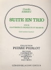 三重奏の組曲（クロード・アリュー）(木管三重奏)【Suite En Trio】