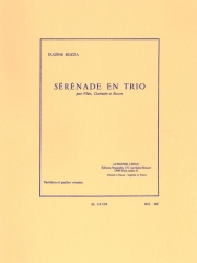 木管三重奏のためのセレナーデ（ウジェーヌ・ボザ）　(木管三重奏)【Serenade En Trio】