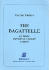 ３つのバガテル　(木管三重奏)【Tre Bagattelle】