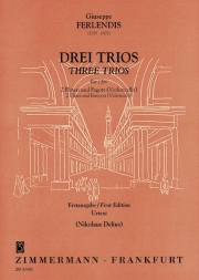 ３つのトリオ　(木管三重奏)【Three Trios】