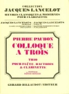 3人の会話（ピエール・ポーボン）(木管三重奏)【Colloque A Trois】