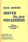 Sketch fur drei Holzblaser　(木管三重奏)【Sketch fur drei Holzblaser】