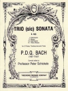 Trio (Sic) Sonata, S 3(4)　(ミックス四重奏)【Trio (Sic) Sonata, S 3(4)】