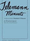 テレマン・メヌエット　(木管四重奏)【Telemann Minuets】