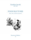 4つの古い曲　(木管四重奏)【Four Old Tunes】