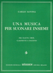 Una Musica Per Suonare Insieme　(木管四重奏)【Una Musica Per Suonare Insieme】