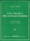Una Musica Per Suonare Insieme　(木管四重奏)【Una Musica Per Suonare Insieme】