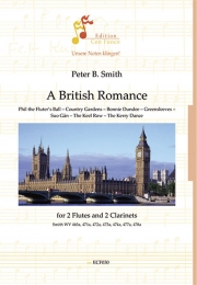ブリティッシュ・ロマンス　(木管四重奏)【A British Romance】