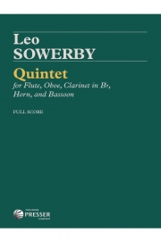 木管五重奏（レオ・サワビー）(木管五重奏)【Quintet】