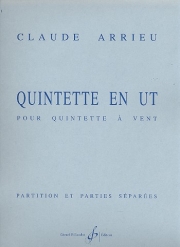 五重奏曲・ハ長調（クロード・アリュー）(木管五重奏)【Quintette En Ut】