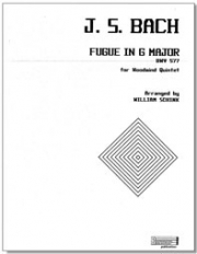 フーガ・ト長調・BWV 577（バッハ）(木管五重奏)【Fugue in G, BWV 577】