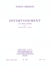 ディヴェルティスマン（ダリウス・ミヨー）(木管五重奏)【Divertissement】