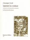 木管五重奏・ホ短調 (ジュゼッペ・ヴェルディ)　(木管五重奏)【Quintet In E Minor】
