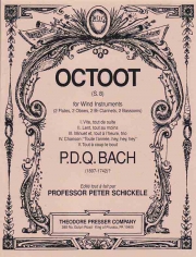 木管八重奏曲（P. D. Q. バッハ）　(木管八重奏)【Octoot, S 8】